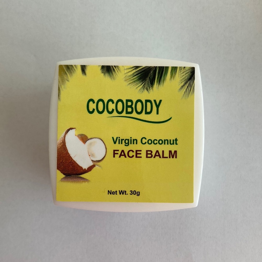 Moisturizing and Conditioning Face Balm made with Extra Virgin Coconut Oil